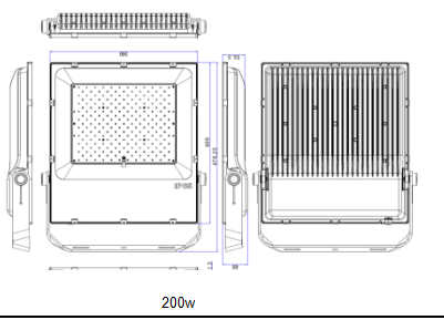 Tragbares Flutlicht wasserdichtes IP65 im Freien 3000K - 150w LED hohes Lumen 6000K