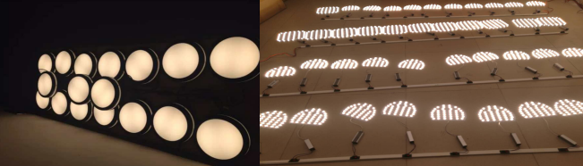 LED außerhalb der wasserdichten Notschutzwand beleuchtet 1600 lm 280 * 180 * 83 Millimeter 5 Jahre Garantie