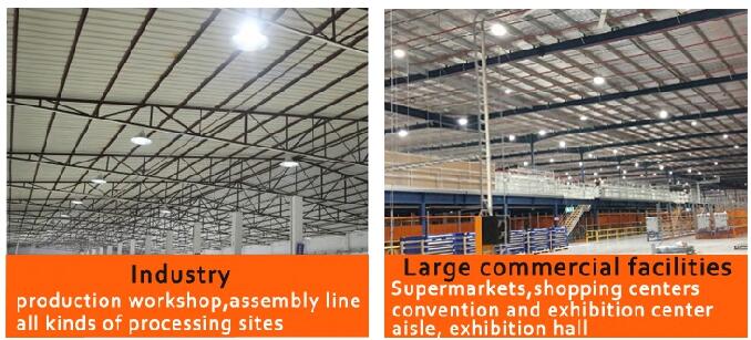 Industrielles hohes Bucht-Licht 100W LED für Produktions-Werkstatt/Supermärkte