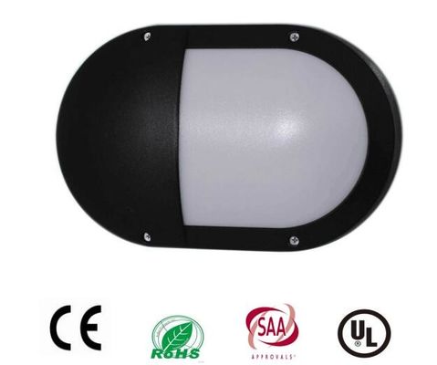 China Äußere ovale externe Schutzwand-Lichter  brechen Schwarz-Wohnungs-halbe Abdeckung IP65 des Fahrer-20W ab fournisseur